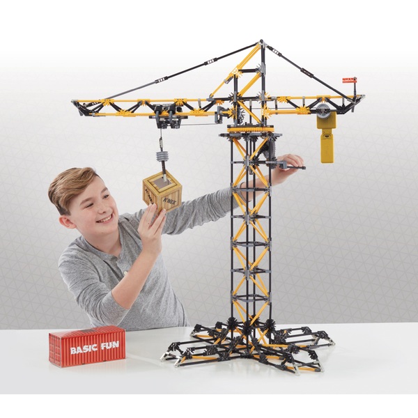 K'NEX Control Crane with Engine Smyths Toys