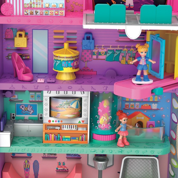 Polly Pocket Pollyville Mega Mall | Smyths Toys UK