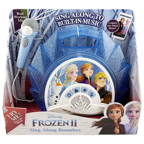 Disney Frozen 2 Sing Along Boombox Smyths Toys