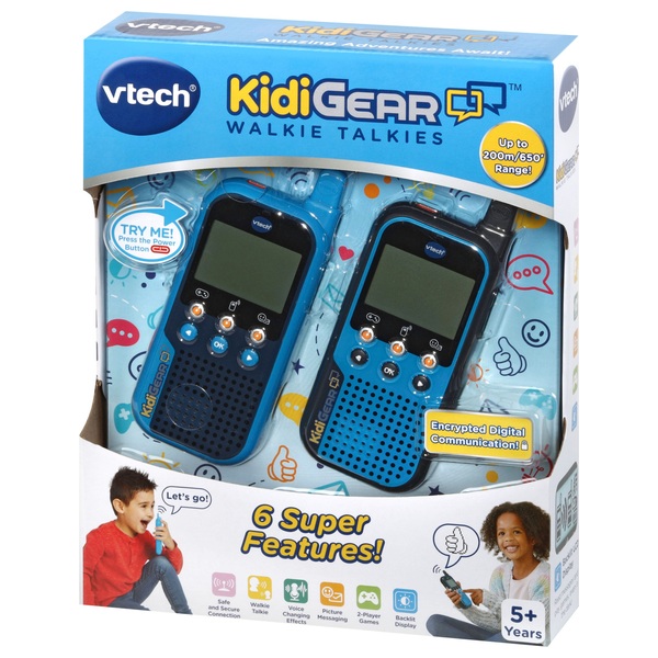 Vtech Kidigear Walkie Talkies Smyths Toys Uk - roblox walkie talkie gear