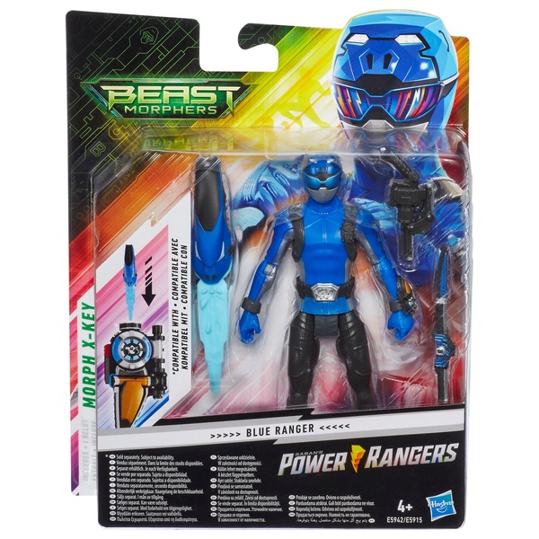 Power Rangers Beast Morphers Blue Ranger 15cm - Smyths Toys