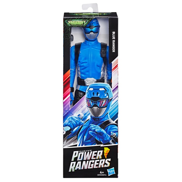 Power Rangers Beast Morphers Blue Ranger 30cm Smyths Toys Uk - pr blue ranger roblox