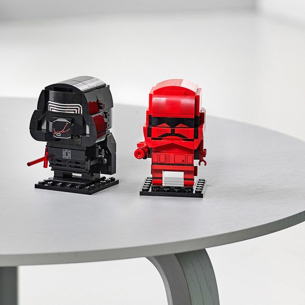 LEGO Star Wars Brickheadz 75232 Kylo Ren & Sith Trooper Brickhead ...