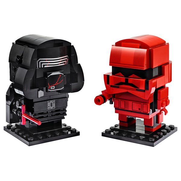 LEGO Star Wars Brickheadz 75232 Kylo Ren & Sith Trooper Brickhead ...