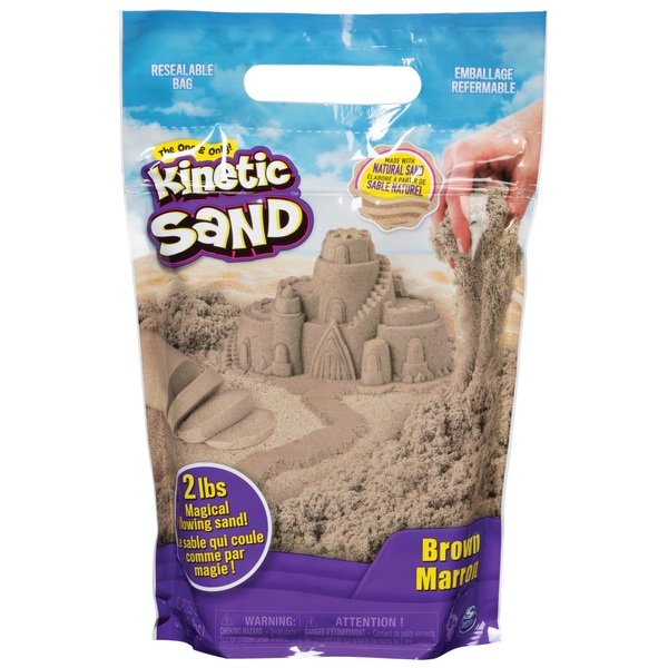 Kinetic Sand 2lb Brown Pack Smyths Toys Ireland