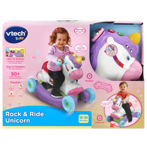 vtech rock & ride unicorn