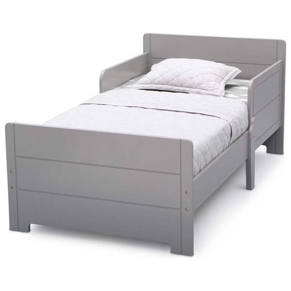 Delta Children Toddler Bed (Grey) Toddler Beds
