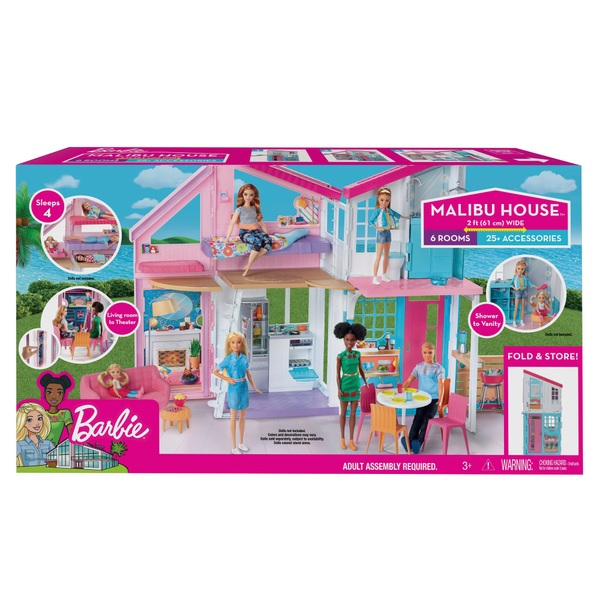 La Maison à Malibu Barbie Poupée et Accessoires