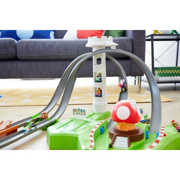Hot Wheels Mario Kart Mario Track Set Smyths Toys UK