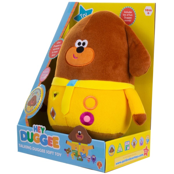 hey duggee talking soft toy