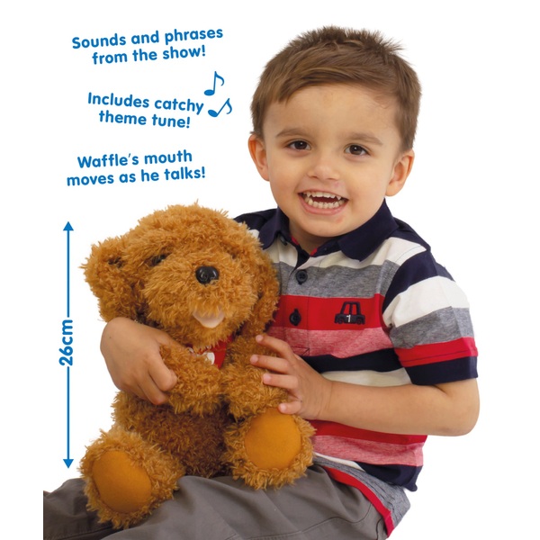 Waffle The Wonder Dog Everybody's Best Friend Waffle Soft Toy