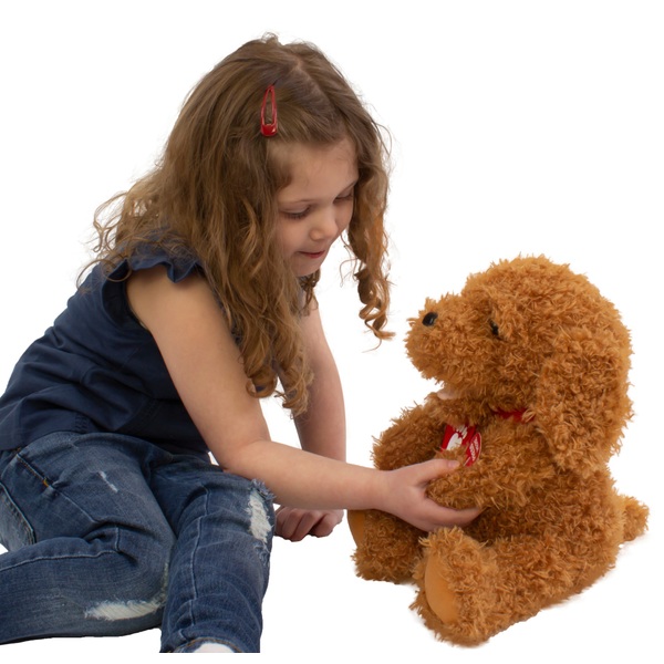 Waffle The Wonder Dog Everybody's Best Friend Waffle Soft Toy Smyths Toys UK