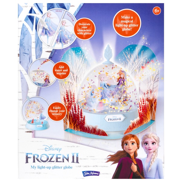 Disney Frozen 2 Light Up Glitter Globe Smyths Toys UK