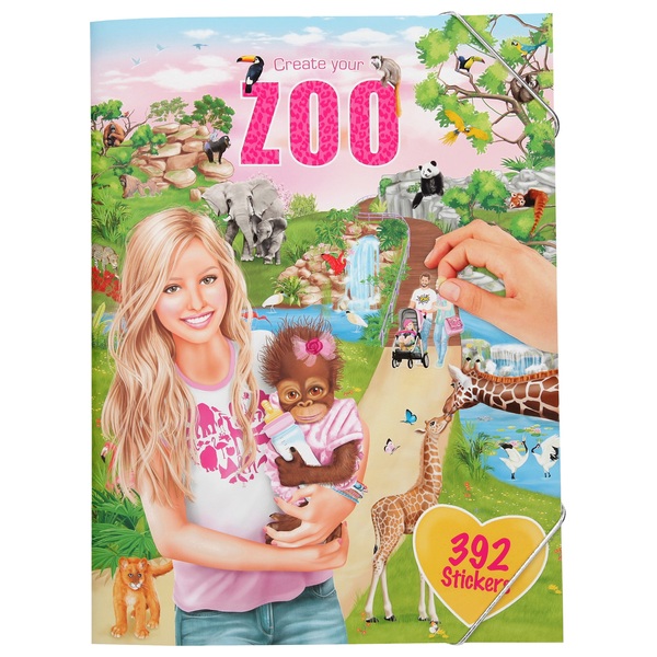 Create Your ZOO Colouring Book Smyths Toys UK