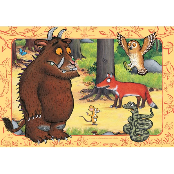 Ravensburger The Gruffalo 4 Pack Jigsaw Puzzle. 2 x 12 Piece and 2 x 24