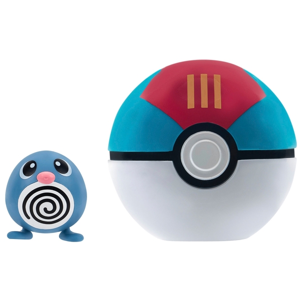 Pokémon Clip 'N' Go Poliwag and Lure Ball