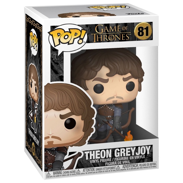 Pop Vinyl Game Of Thrones Theon With Flaming Arrows Smyths Toys Uk - flaming mario transparent roblox