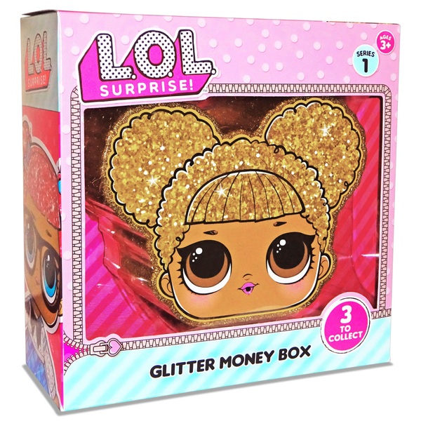 L O L Surprise Glitter Money Box L O L Surprise Smyths Toys Uk - roblox money box