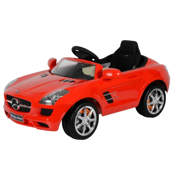 Mercedes Benz Sls Amg Kinder Elektroauto 6v Rot Smyths Toys Schweiz