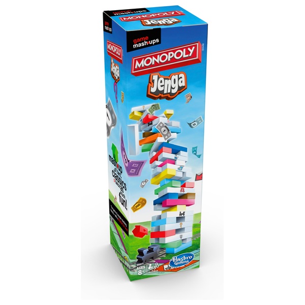 Mashups Monopoly & Jenga Board Game Smyths Toys UK