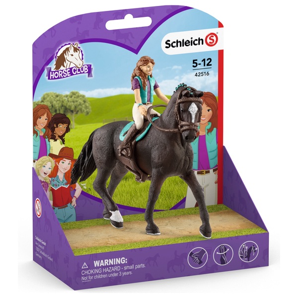 Schleich Horse Club and Rider Lisa and Storm - Smyths Toys Ireland