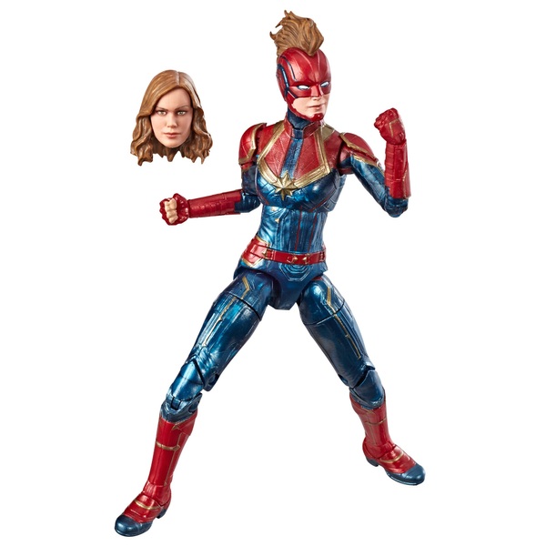 Captain Marvel Figure 15cm - Spider-Man & Marvel Legends UK