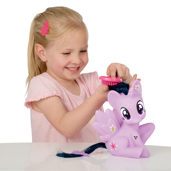 My Little Pony Twilight Sparkle Styling Head - Smyths Toys Ireland