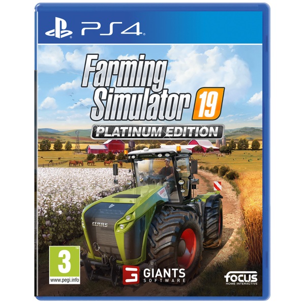 Farming Simulator 19 Platinum Edition Ps4 Smyths Toys