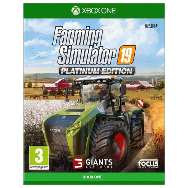 Farming Simulator 19 Platinum Edition Xbox One Smyths Toys - my first job ever roblox farming simulator