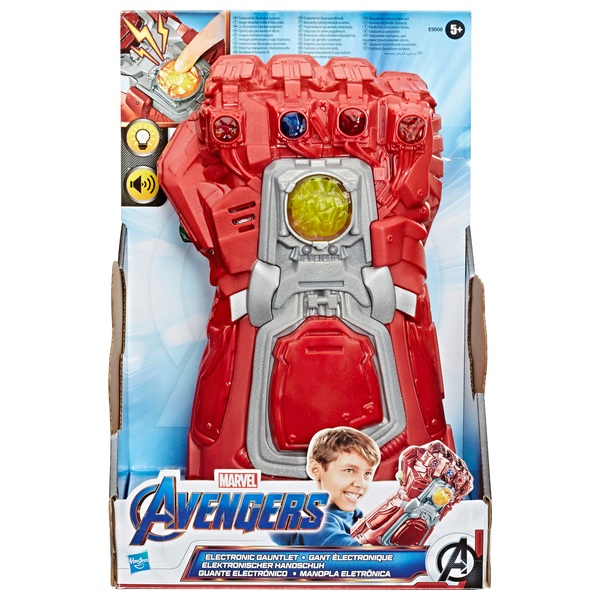 Marvel Avengers Electronic Gauntlet Smyths Toys Uk - roblox marvel infinity war rp