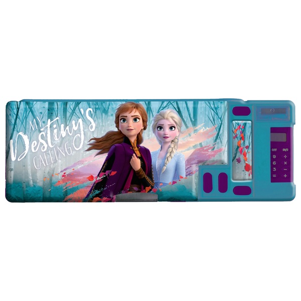 Disney Frozen 2 Anna And Elsa Gadget Pencil Case Smyths Toys