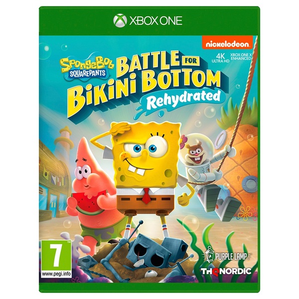 Spongebob Squarepants Battle For Bikini Bottom Rehydrated Xbox One Smyths Toys Ireland - spongebob like a boss roblox
