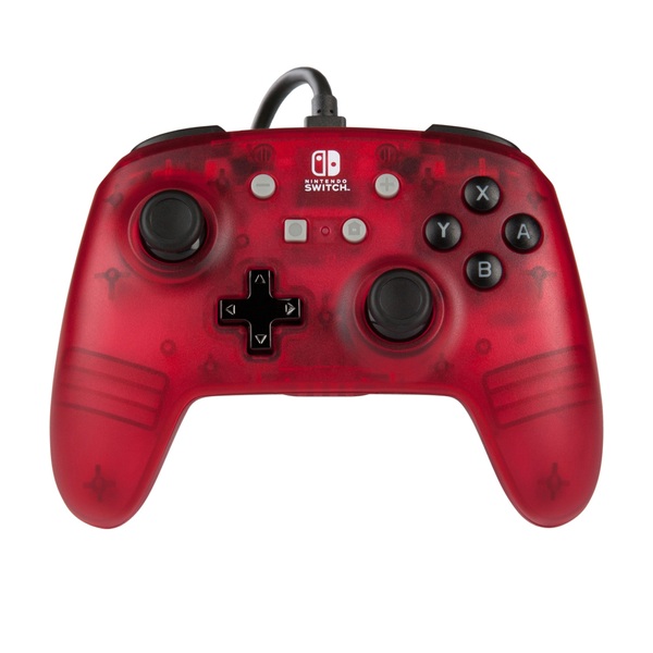 Enhanced Wired Controller for Nintendo Switch Red Frost Nintendo