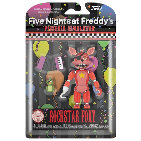 fnaf rockstar foxy action figure