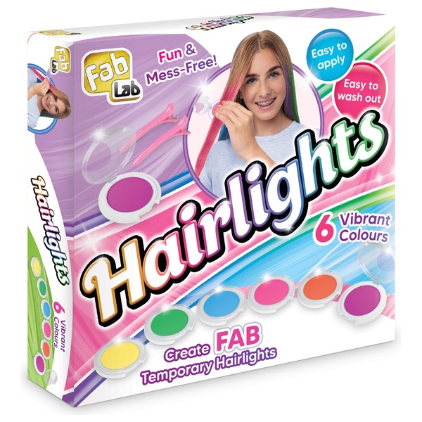 FabLab Hairlights Hair Chalks Kit | Smyths Toys UK