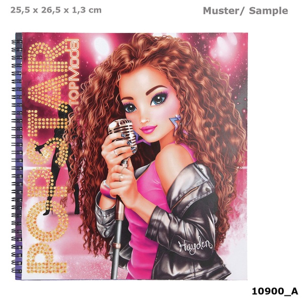 Topmodel Popstar Malbuch Smyths Toys Deutschland 