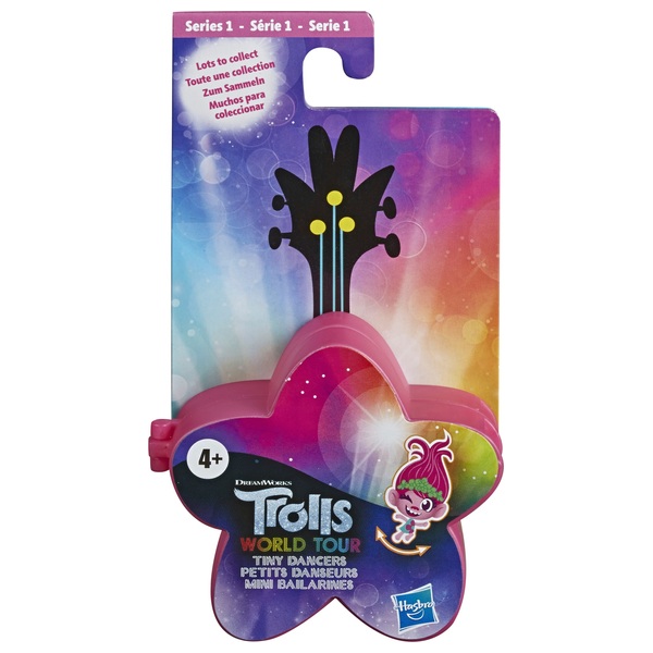 Trolls DreamWorks World Tour Tiny Dancers Rainbow Edition Pack with 12 Tiny Danc