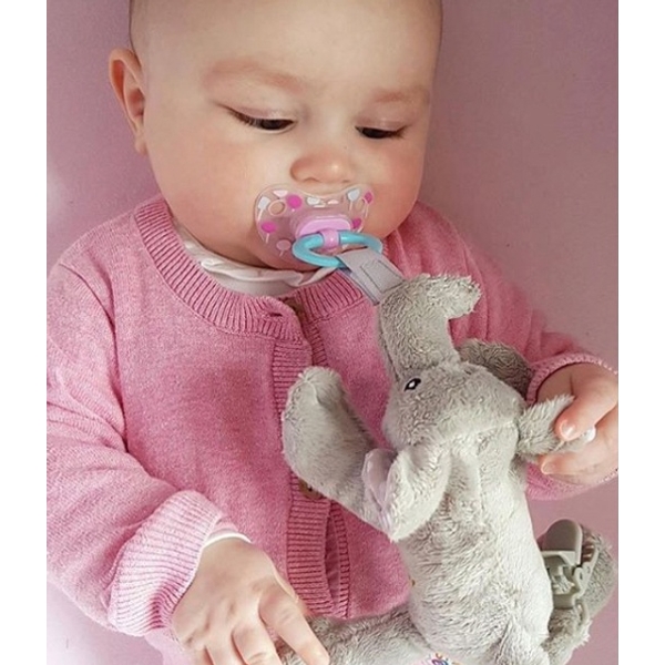 Snuggle Soother Baby Elephant Smyths Toys Ireland