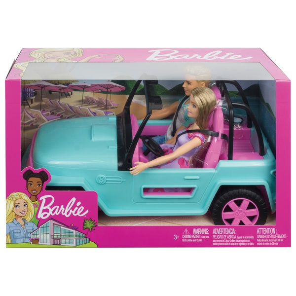 pink barbie jeep for dolls