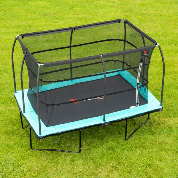 Jump Power Elite Series 12 x 8ft Rectangular Trampoline & Enclosure