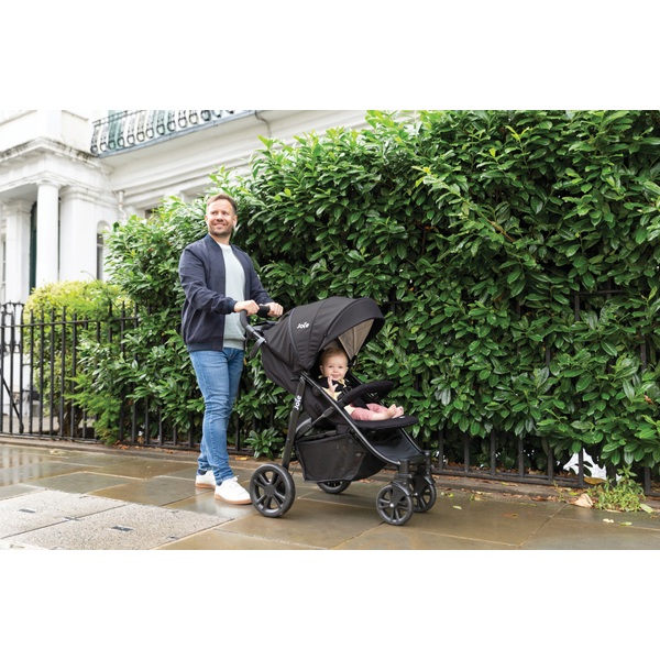 Joie Litetrax 4 Pushchair - Coal | Smyths Toys Ireland