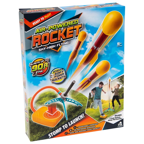 Wstbspsm Lance-roquettes Jouet pour Enfants, Lance-roquettes à Sauter avec  fusées en Mousse et Lance-roquettes à air Jouet, Cadeaux de Jouets