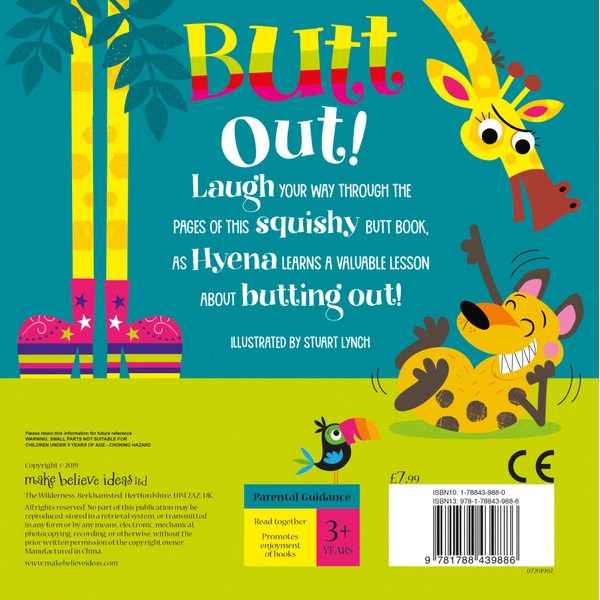 Butt Out Board Book Smyths Toys Ireland - butt roblox