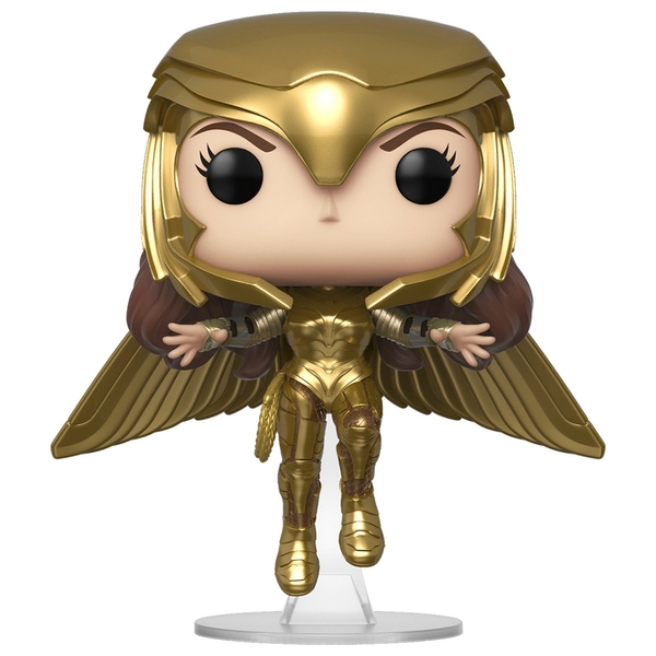 Pop Vinyl Ww84 Wonder Woman Golden Armor Flying Figure Smyths Toys Ireland - wonder woman golden armor roblox