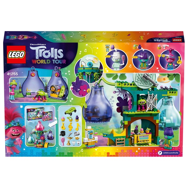 LEGO 41255 Trolls World Tour Pop Village Celebration Playset - Smyths ...