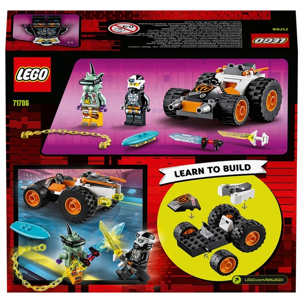 LEGO 71706 Ninjago Cole's Speeder Car - Smyths Toys