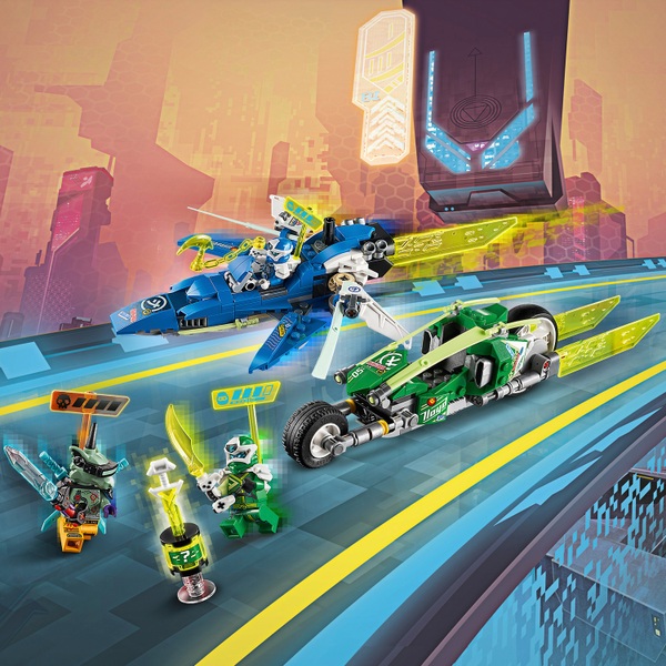 Lego 71709 Ninjago Jay And Lloyd's Velocity Racers Set 