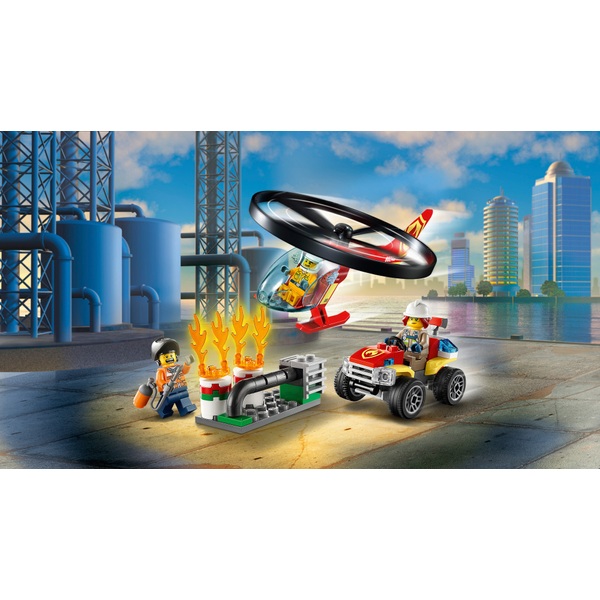 LEGO 60248 City Fire Helicopter Response - Smyths Toys