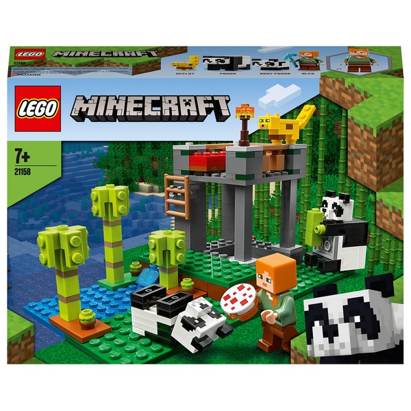 Lego 21158 Minecraft The Panda Nursery Building Set Smyths