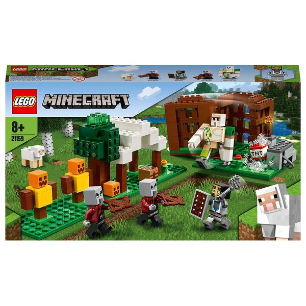 Lego 21159 Minecraft The Pillager Outpost Iron Golem Set